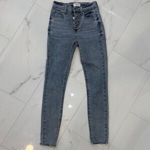 Pistola High Rise Jeans medium wash soft stretch size 24